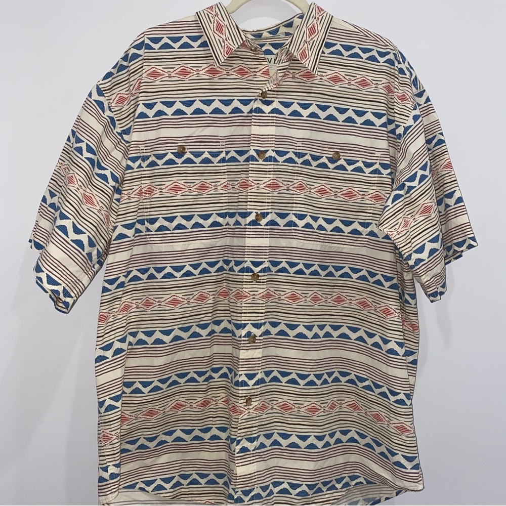 Vintage Orvis Short Sleeve Button Down Shirt